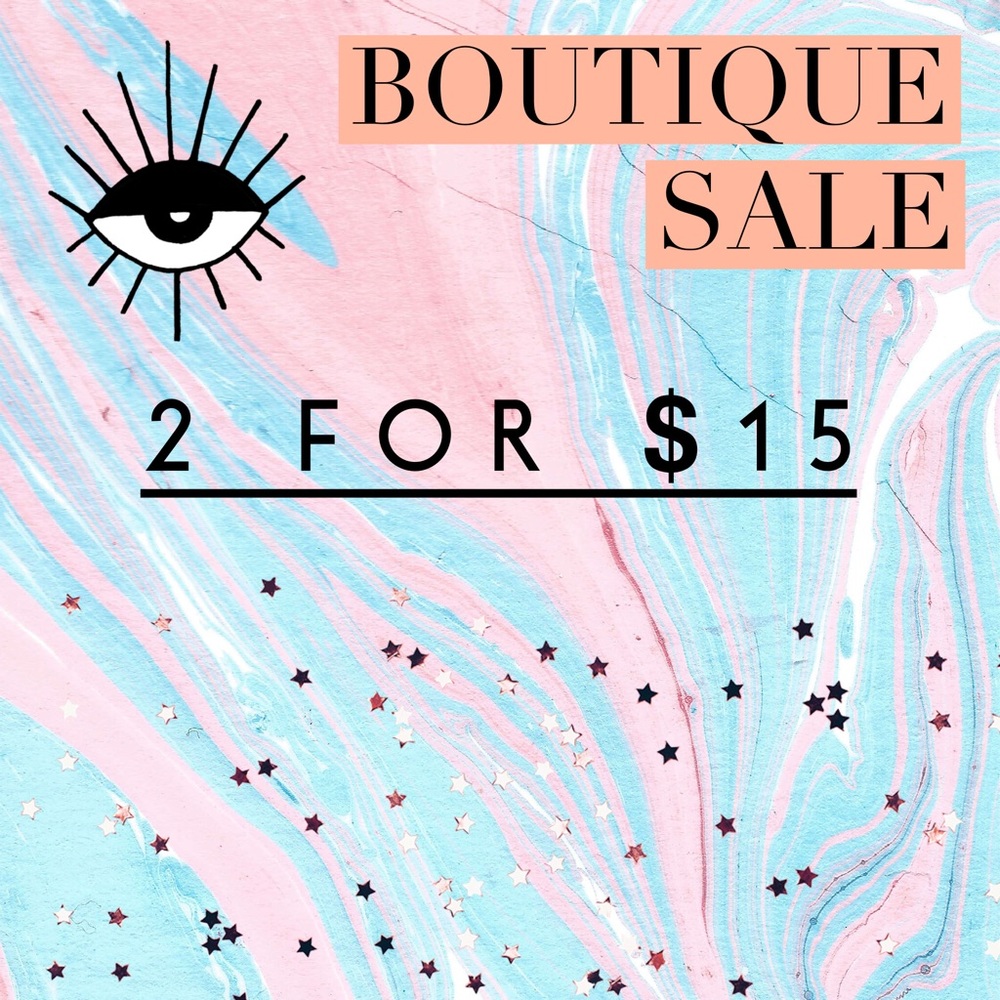 NWT Boutique SALE on Jewelry, Tops, and Bottoms - Picture 2 of 2